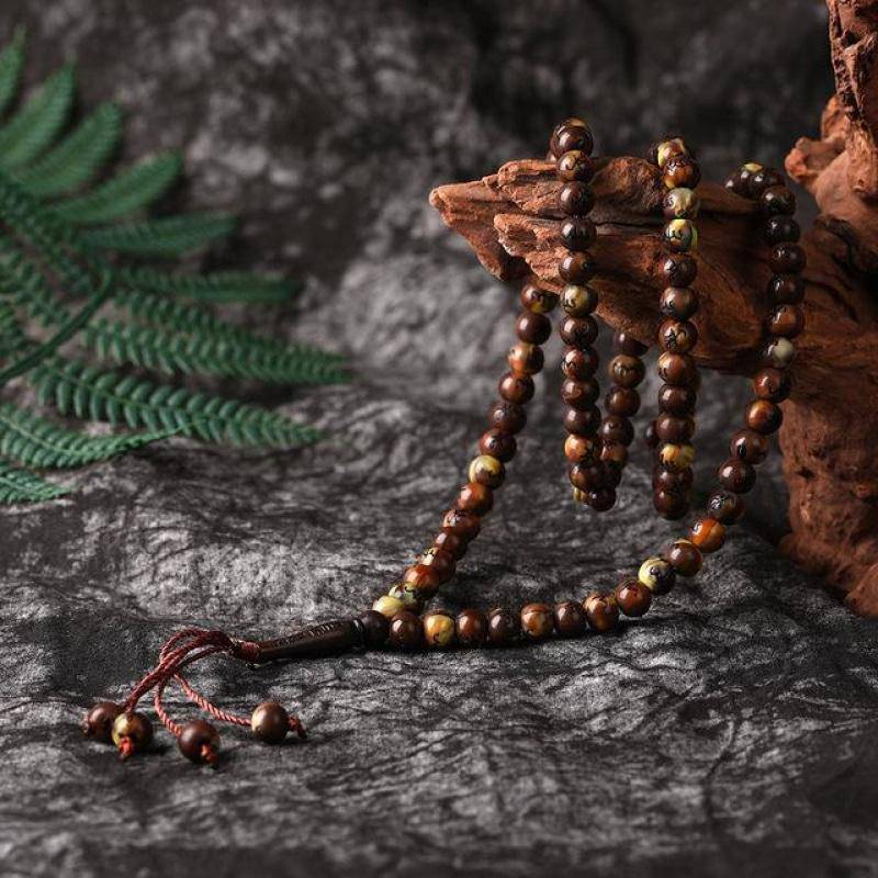 99 Tasbih Beads Islamic Prayer Rosary - Misbaha Tesbih for Muslim Dhikr & Meditation - Perfect for Daily Worship, Stress Relief & Spiritual Connection