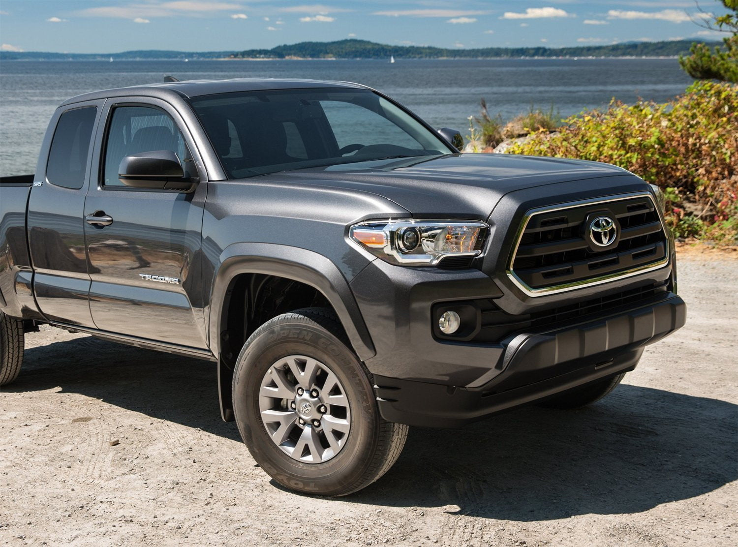 Clear Lens Fog Light Kit with Bezel Covers & Wiring for 2016+ Toyota Tacoma - Complete Installation Set for Off-Road Driving and Night Visibility