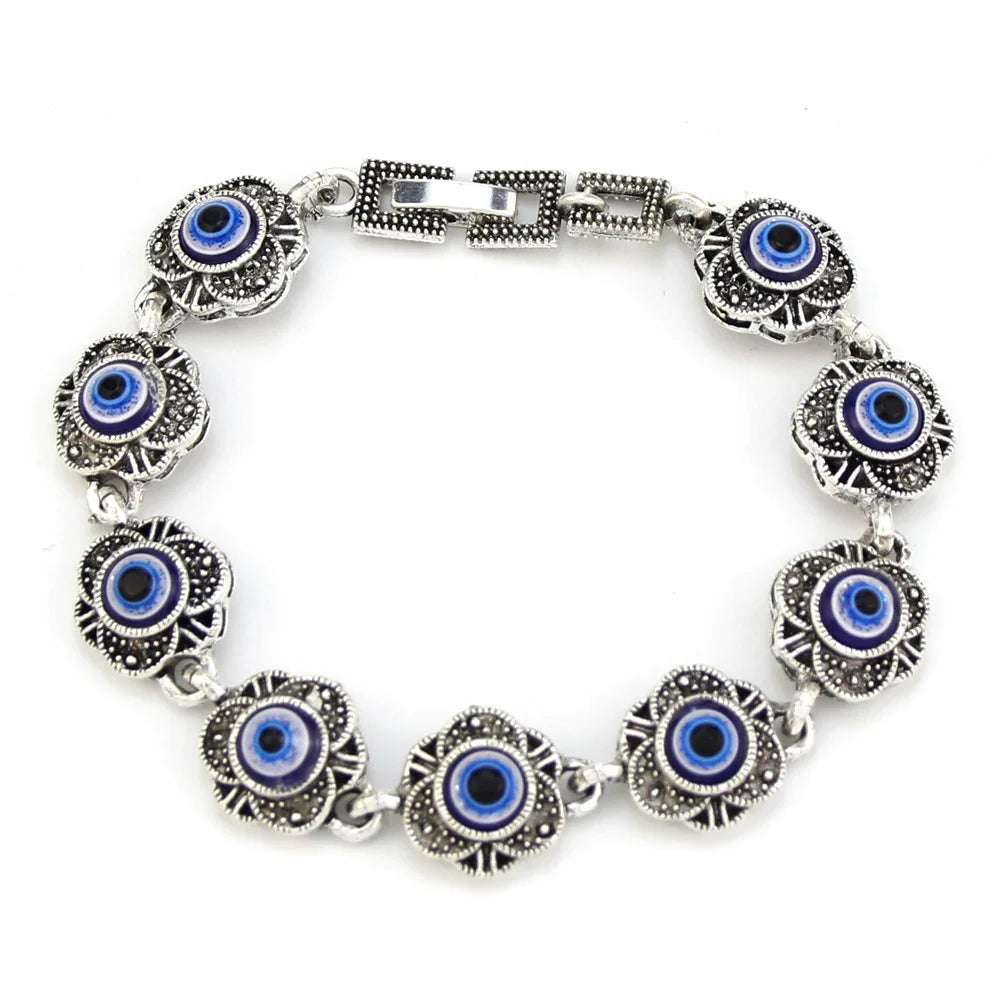 Fatima Bracelet for Women - Hand of Hamsa Evil Eye Protection Charm - Stylish Boho Jewelry Gift for Her | Perfect for Daily Wear, Meditation & Spiritual Healing