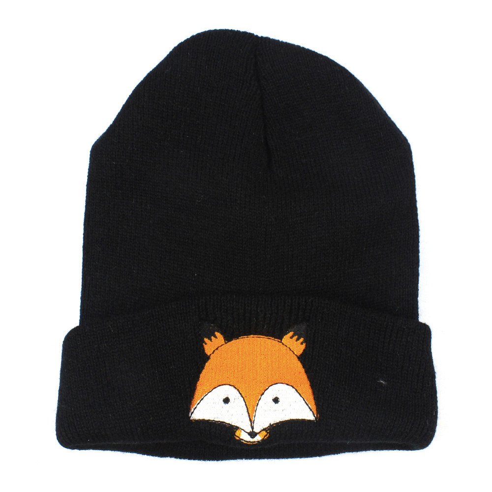 Fox Wool Baby & Children's Knitted Winter Hat - Warm & Soft Beanie for Infants & Toddlers - Perfect for Outdoor Play, Snow Days & Cold Weather Protection