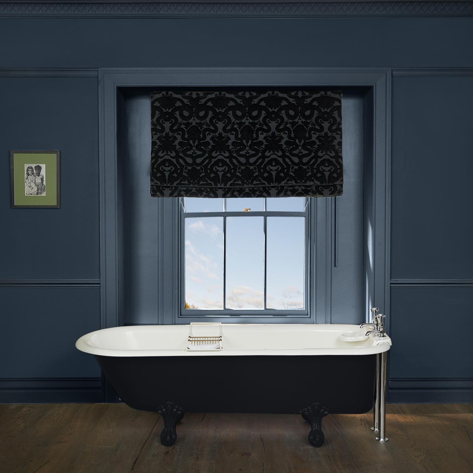 ANACONDA Blackout Velvet Window Curtains - Elegant & Light Blocking for Bedroom, Living Room, Home Decor