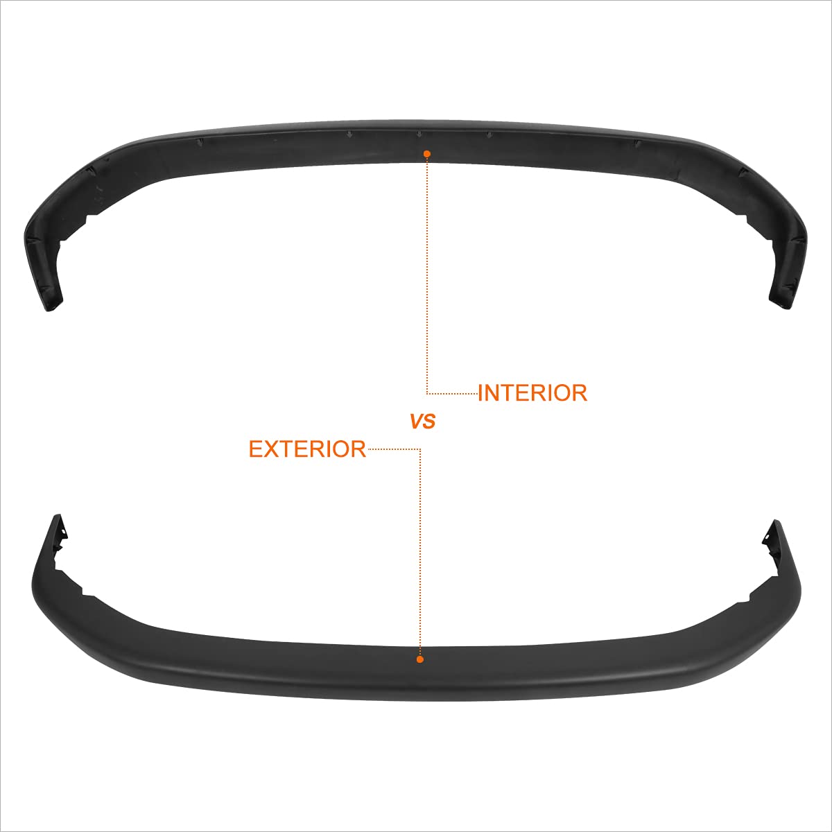 94-02 Dodge Ram 1500 Front Bumper Air Dam | Off-Road & Street Use