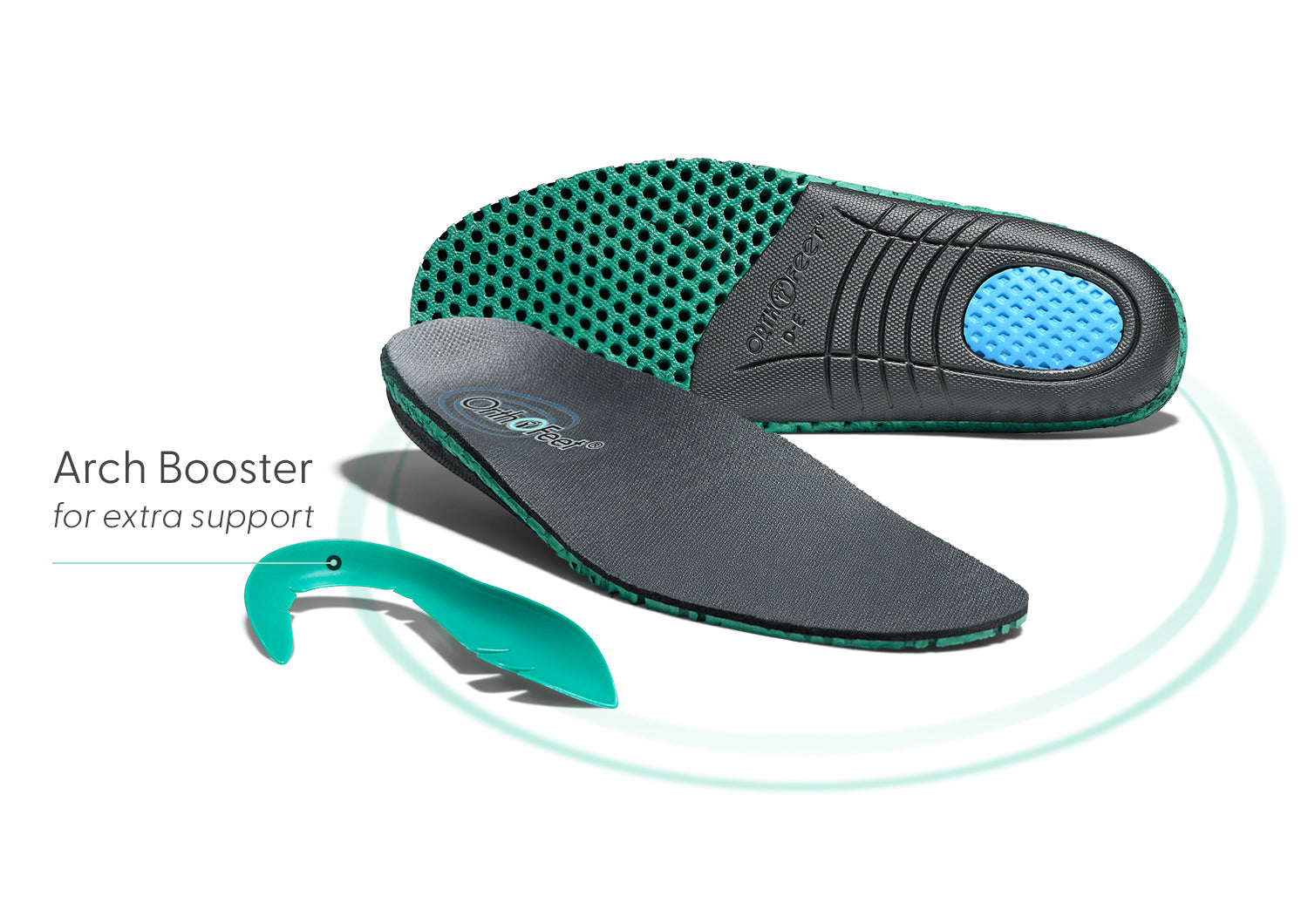 OFG Orthotic Insoles for Men - Arch Support & Pain Relief - Comfortable Shoe Inserts for Flat Feet, Plantar Fasciitis & Heel Spurs - Perfect for Running, Walking & Work Shoes