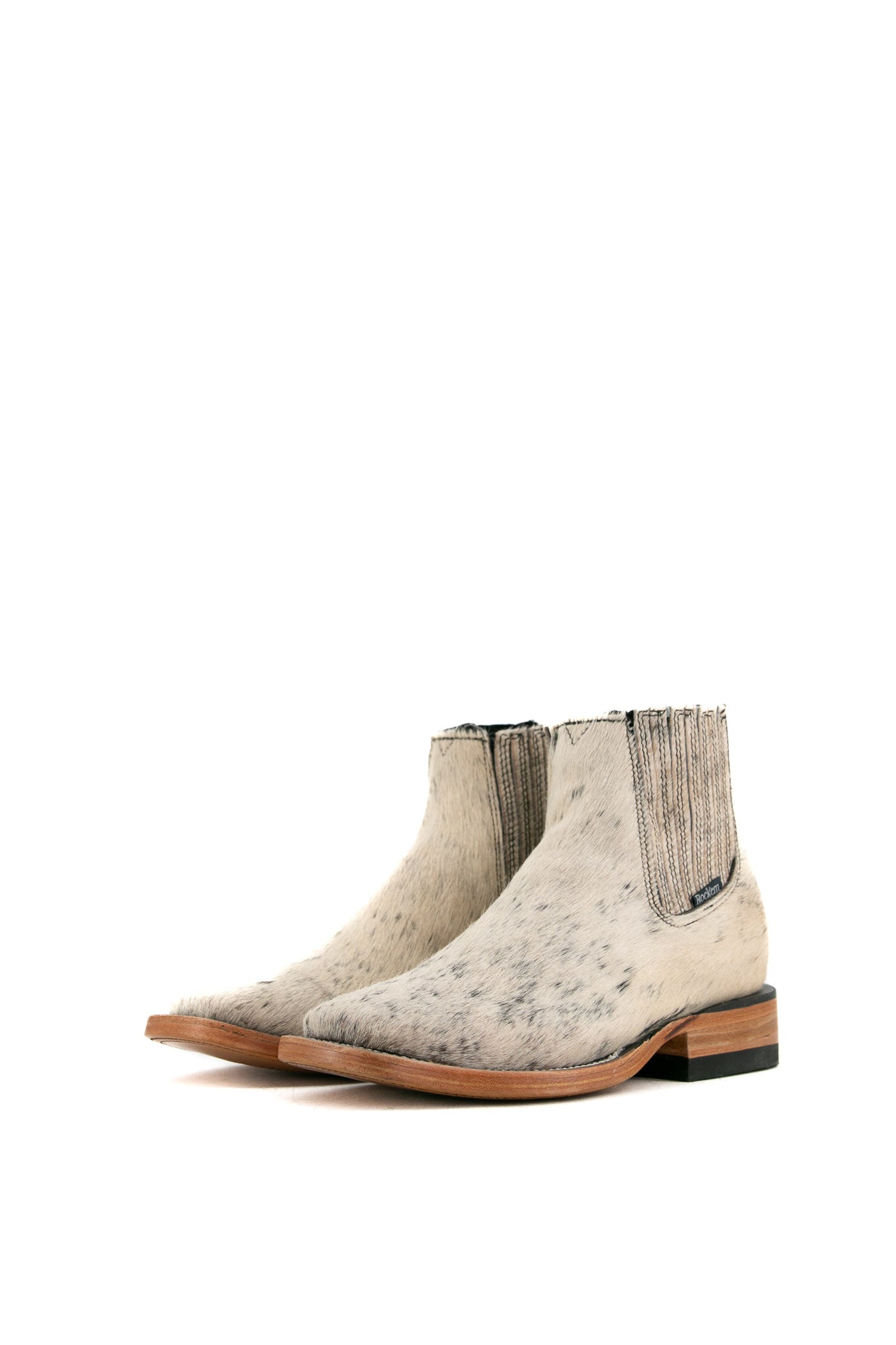 Women's Cowhide Square Toe Ankle Boots - Size 5 Comfortable Casual Shoes for Fall Winter | Perfect for Office, Dating & Outdoor Walking
