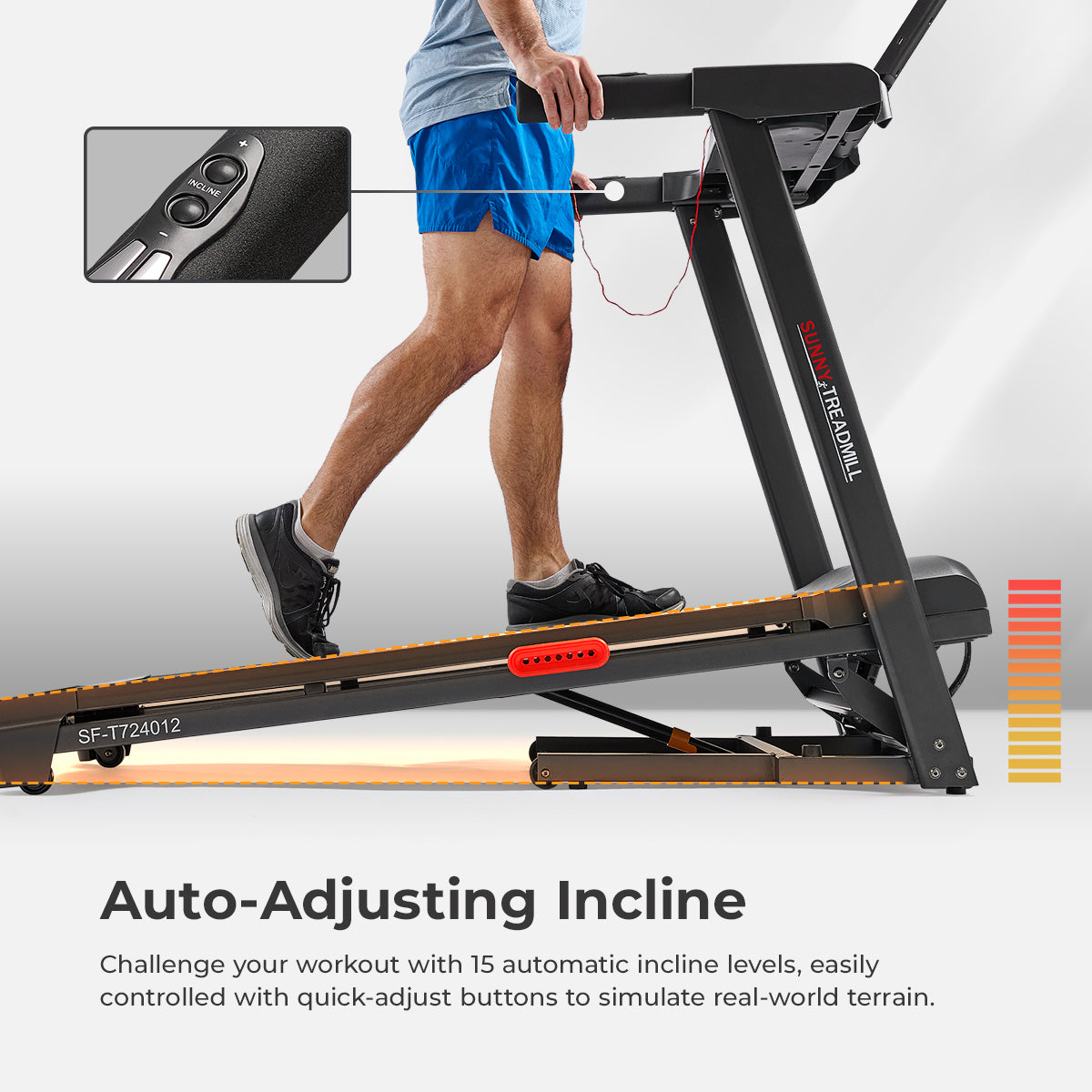 Smart Auto Incline WiFi Treadmill - 400 Series with Bluetooth & App Connectivity for Home Gym, Cardio Workouts & Fitness Training