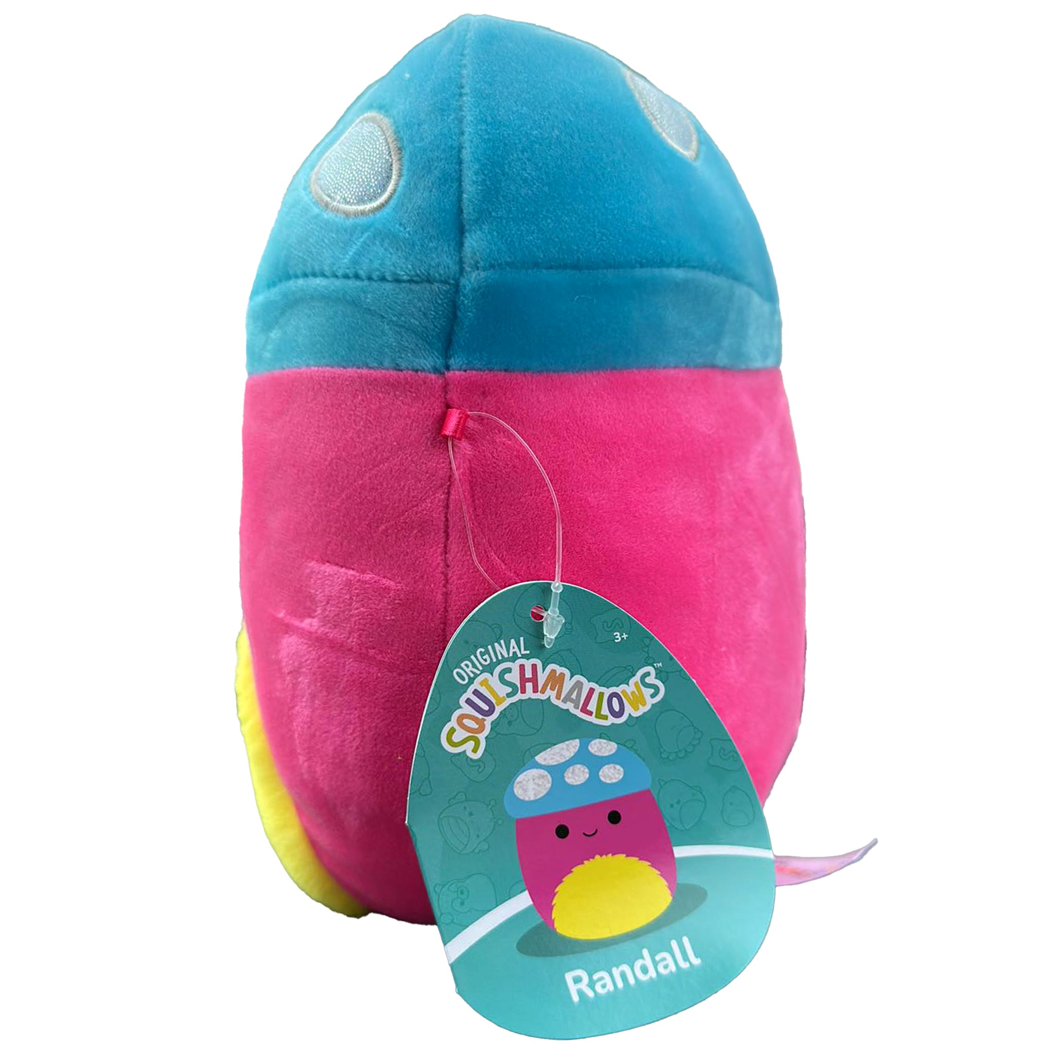 8-Pack Squishmallow Blacklight Squad Randall the Mushroom Plush Toys - Glow in The Dark Collectibles for Kids, Teens & Adults - Perfect for Bedroom Decor, Gifts & Stress Relief