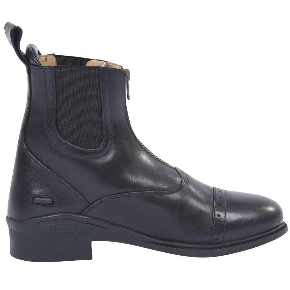 Dublin Evolution Zip Front Paddock Boots for Women - Waterproof Equestrian Riding Boots with Side Zipper - Perfect for Horseback Riding, Barn Work & Outdoor Activities