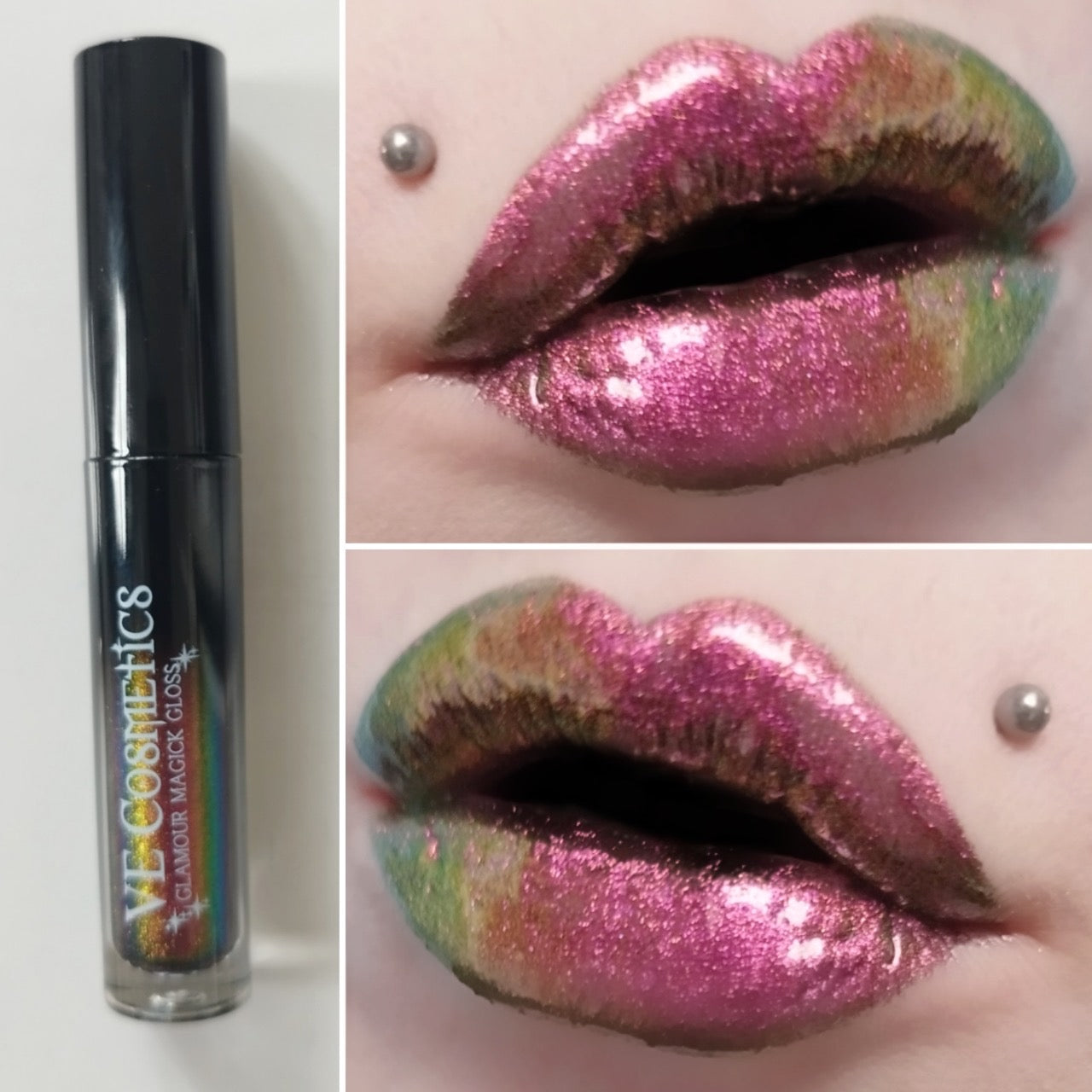 Glamour Magic Gloss Underworld - High-Shine Lip Gloss for Women, Hydrating & Non-Sticky, Long-Lasting Wear - Perfect for Parties, Date Nights & Everyday Makeup Looks