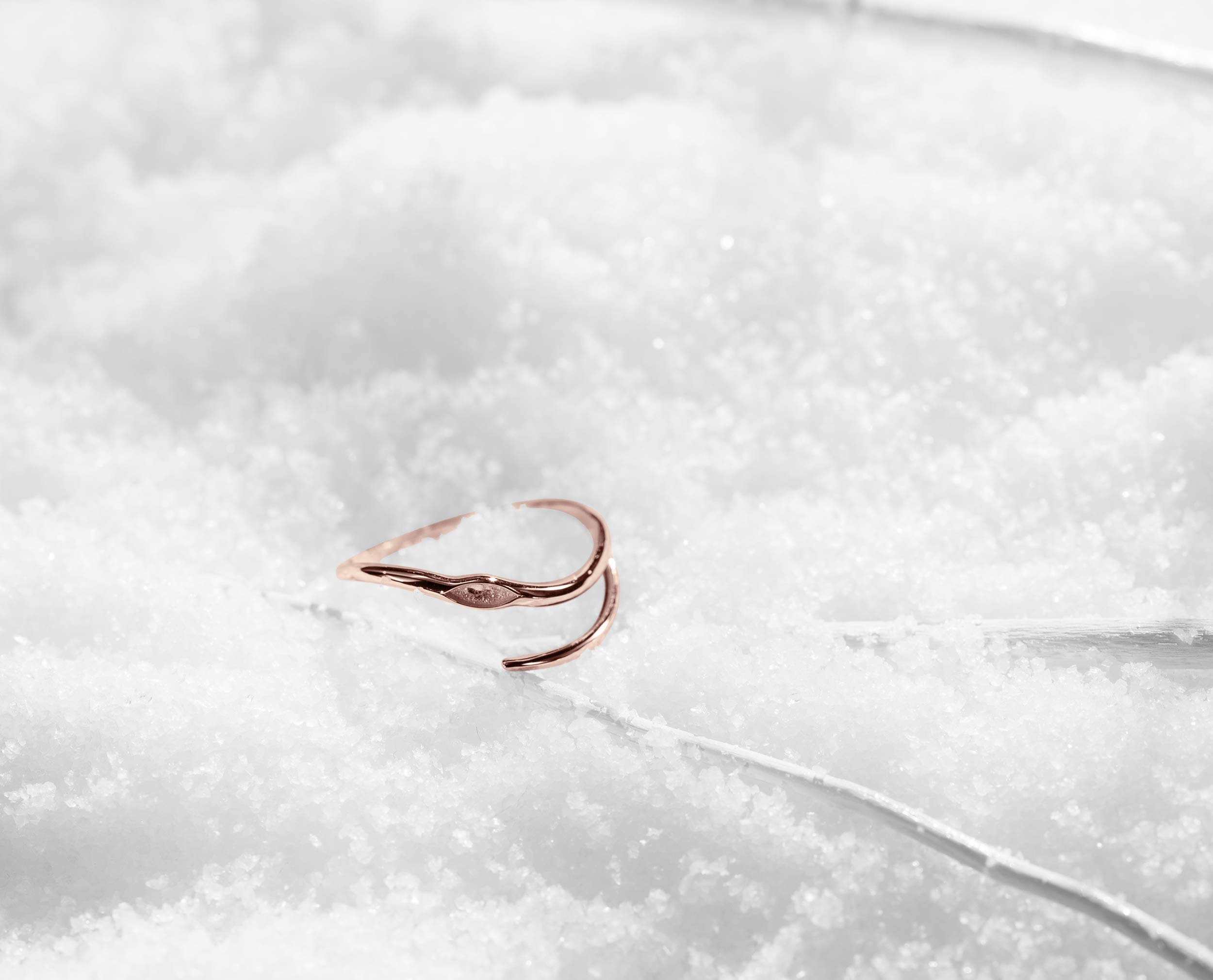 14K Rose Gold Women's Wedding Band - Handmade Minimalist Engagement Ring for Her by Majade | Elegant Plain Rose Gold Ring for Brides, Anniversaries & Special Occasions