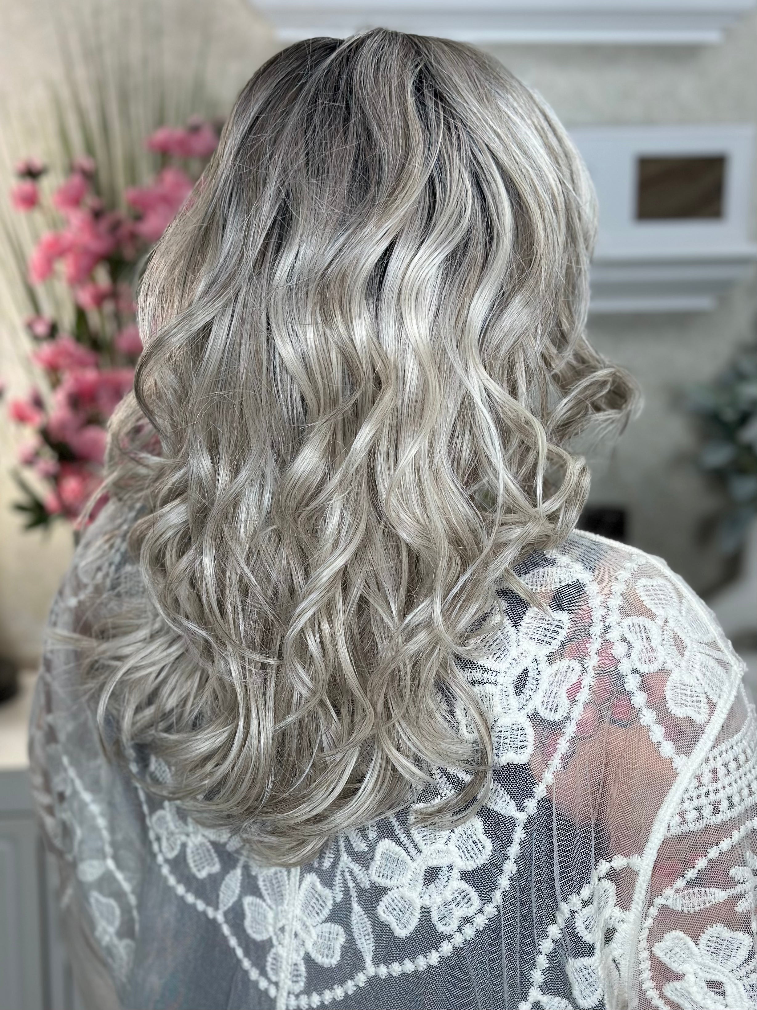 LAVISH LIFESTYLE Stone Blonde Hair Extensions - Premium 100% Human Hair Clip-ins for Volume & Length - Perfect for Parties, Weddings & Everyday Styling