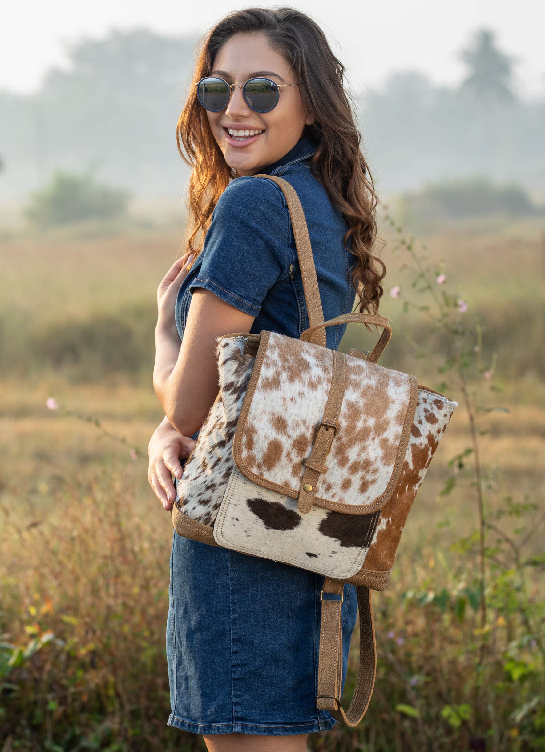 Myra Bag Utopian Backpack - Stylish & Durable Laptop Backpack for Women & Men - Perfect for Work, School, Travel & Outdoor Adventures