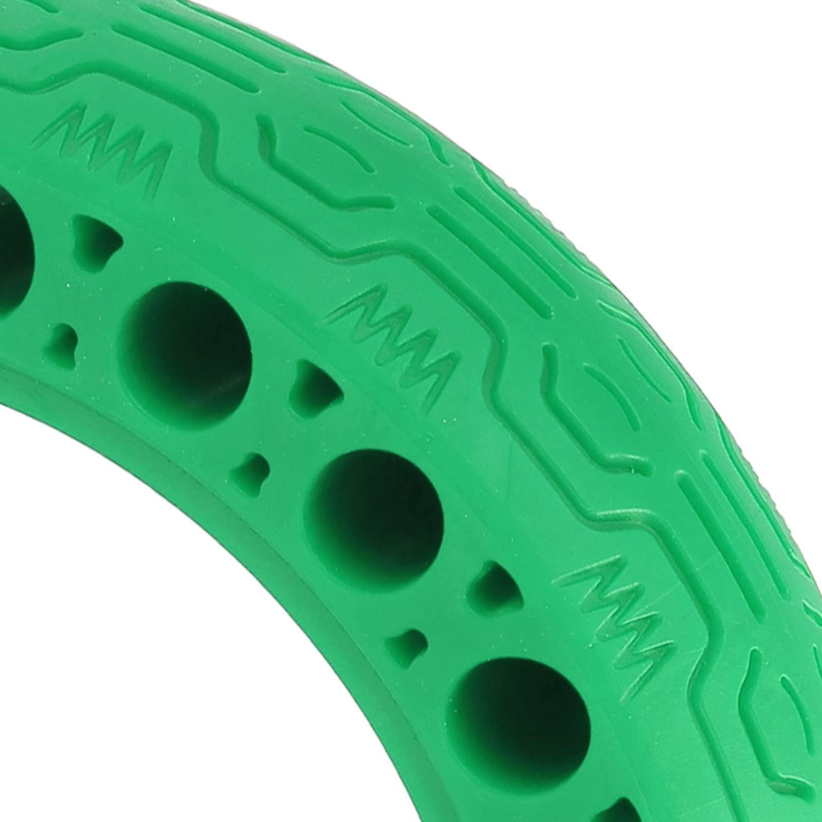 SUNGOOYUE 60/70-6.5 Honeycomb Solid Rubber Tire for Ninebot G30D/G30P Electric Scooter - Explosion-Proof, Durable & Multicolor Options (Green) - Perfect for Urban Commuting & Off-Road Adventures