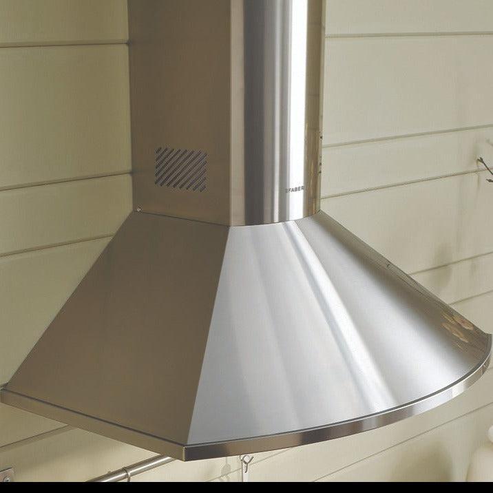 Faber Tender Stainless Steel Wall Mount Range Hood - 30