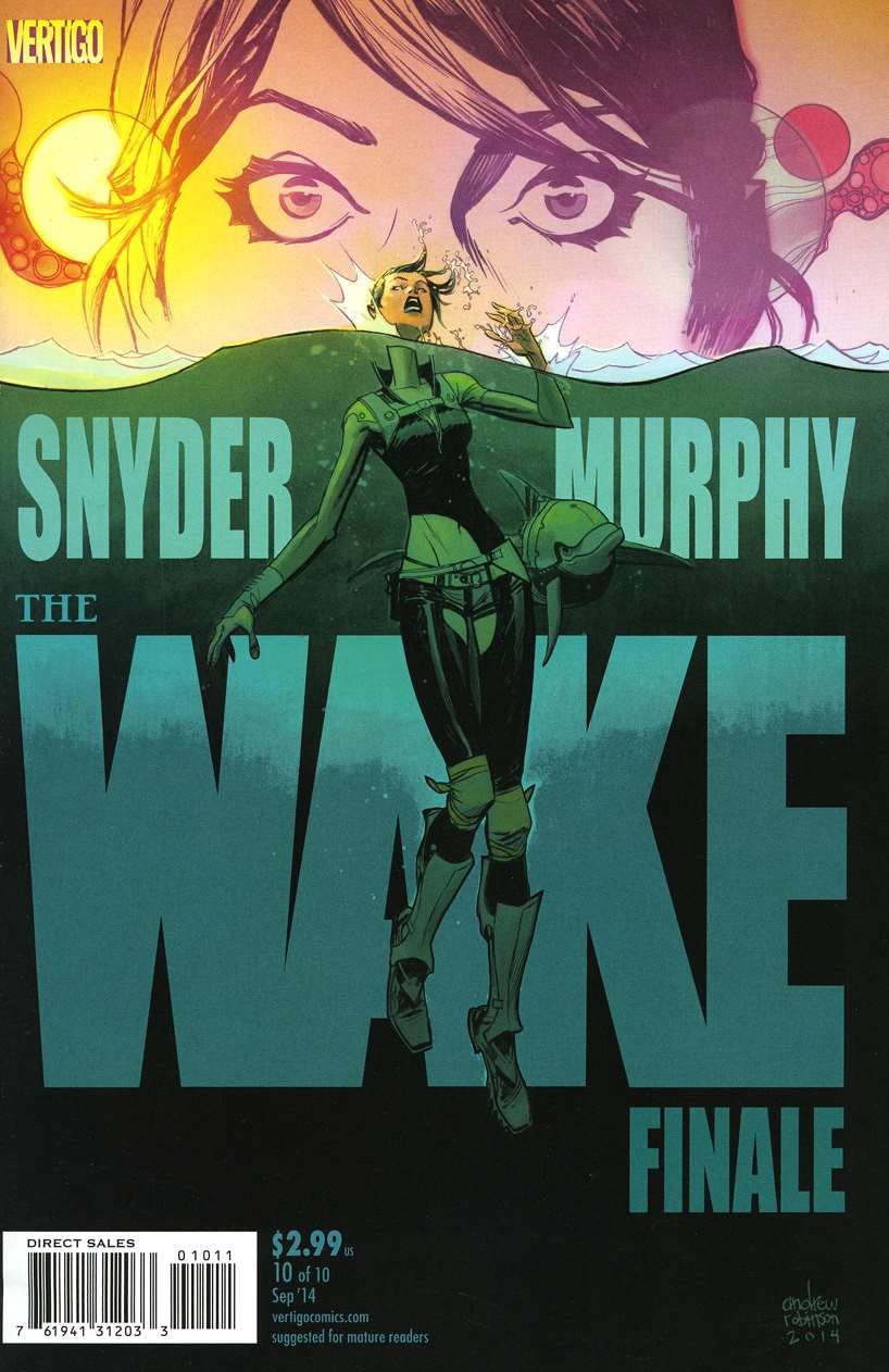 The Wake #10 VF/NM DC Vertigo Comic Book by Scott Snyder - Final Issue | Collectible Graphic Novel for Superhero Fans & Comic Enthusiasts