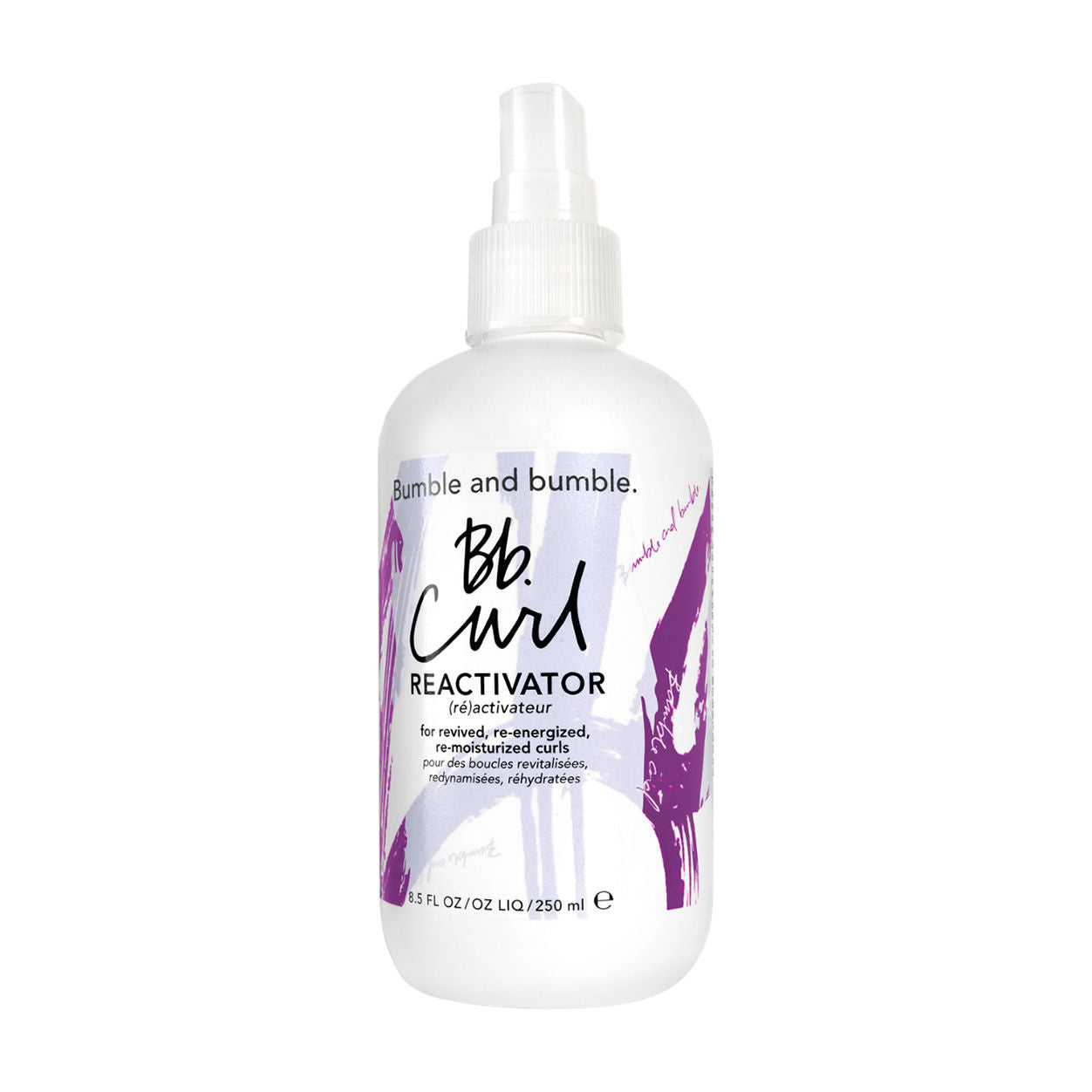 Curl Reactivator Spray for Natural Hair - Hydrating Curl Refresher & Revitalizer for Wavy, Coily, Curly Hair Types - Perfect for Daily Use & On-The-Go Styling