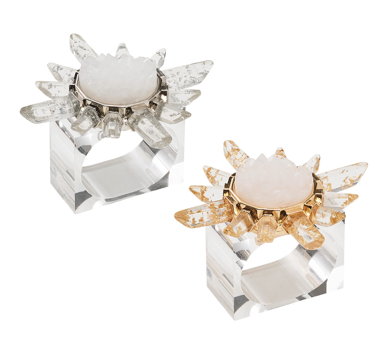Elegant Coronet Napkin Rings Set of 4 - Silver Plated Tableware for Formal Dining & Wedding Decor - Perfect for Holiday Dinner Parties and Special Occasions