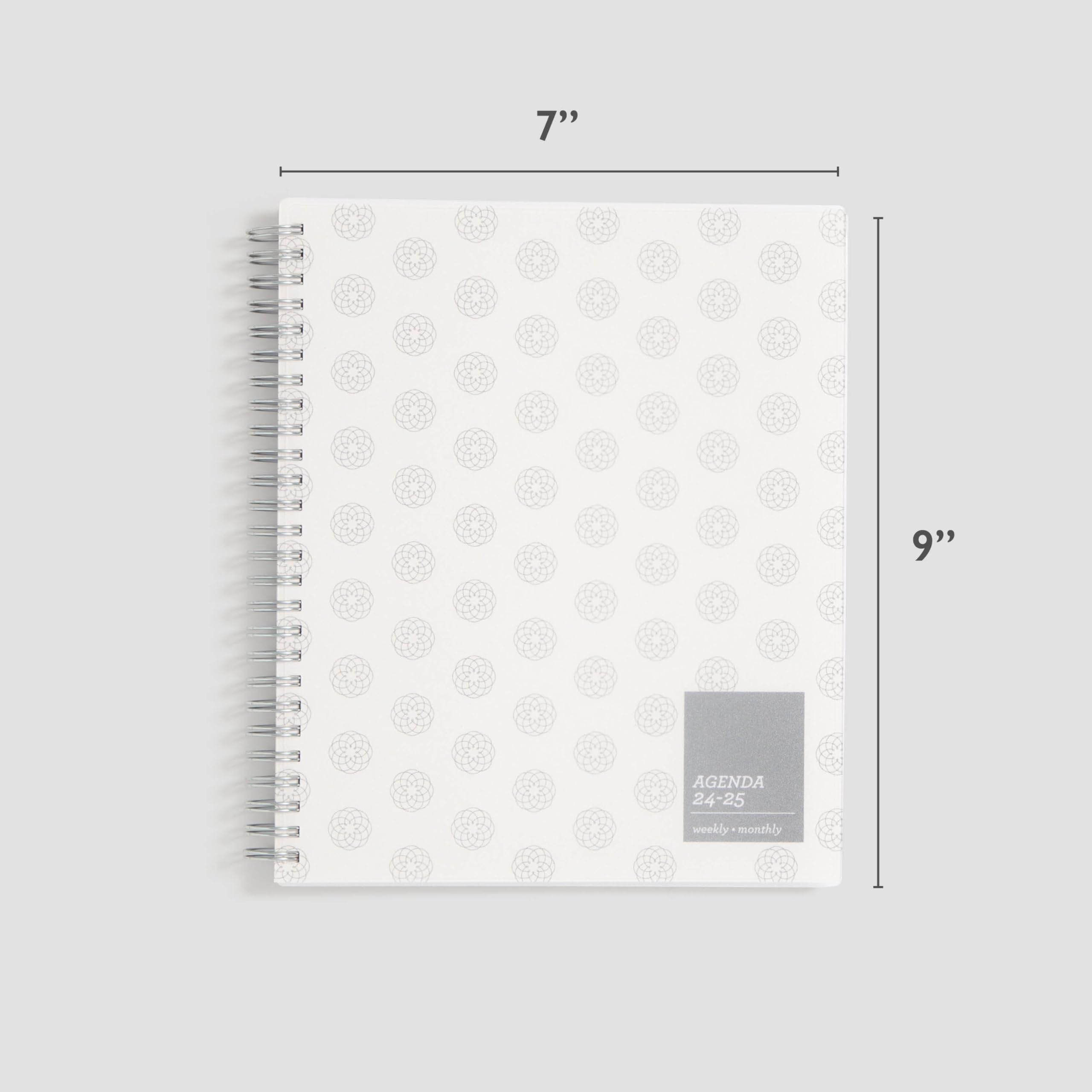 Blue Sky 2024-2025 Academic Planner - Weekly & Monthly Wirebound Organizer, 7