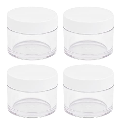 EXCLUZO 30g Cream Bottle - Travel-Friendly Lotion Jar with High-Quality PP & ABS Materials, Inner Lining & Dome Cover | Perfect for Skincare, Cosmetics & Toiletries On-The-Go