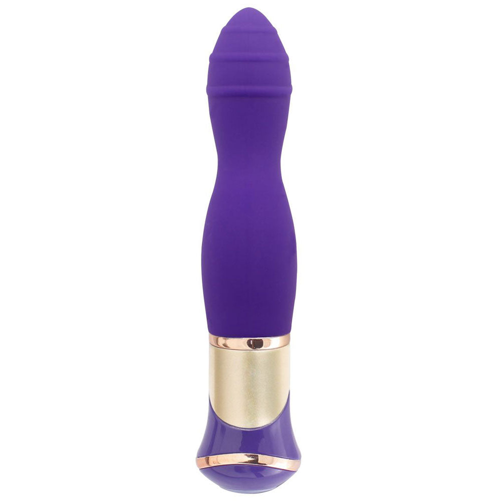 Ecstasy Rotating Rippled Vibe - Powerful Personal Massager for Relaxation & Intimacy - Perfect for Couples & Solo Use