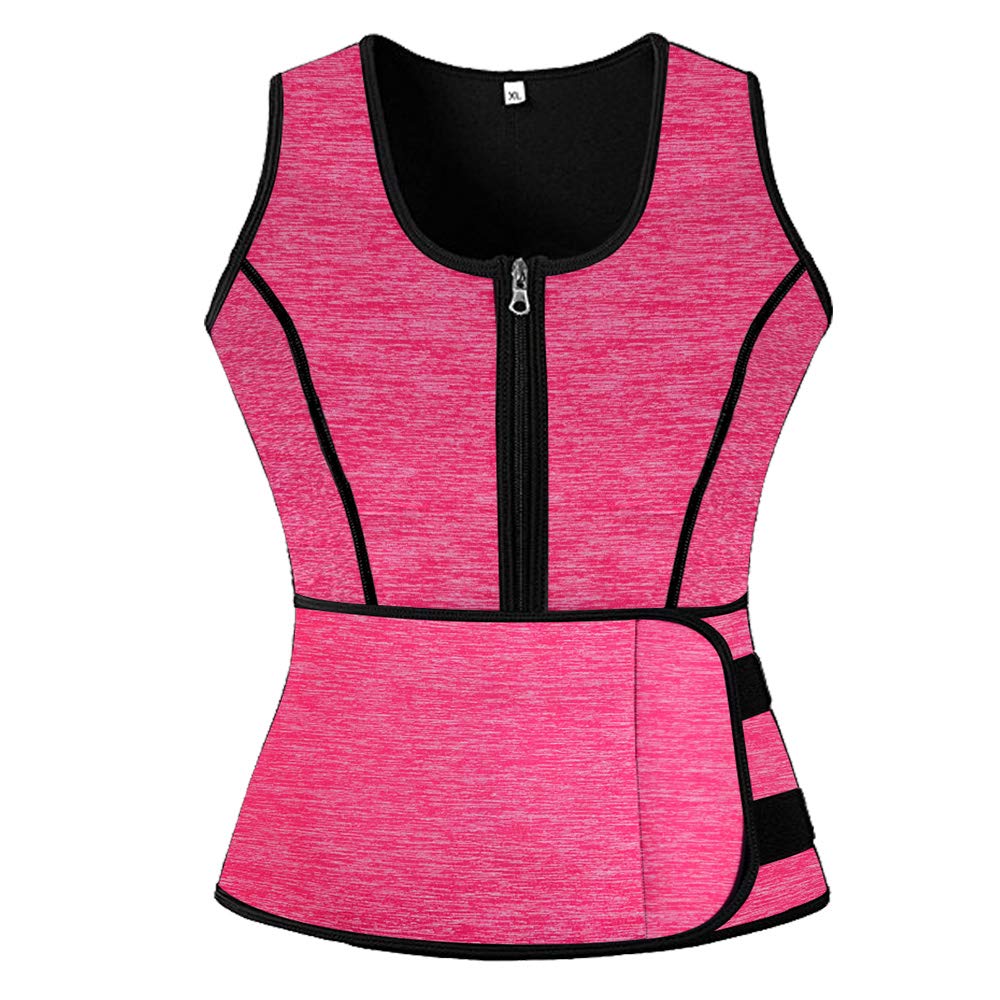 Women's Slimming Sweat Vest - Waist Trainer Body Shaper for Weight Loss & Toning - Perfect for Workouts, Gym & Everyday Wear