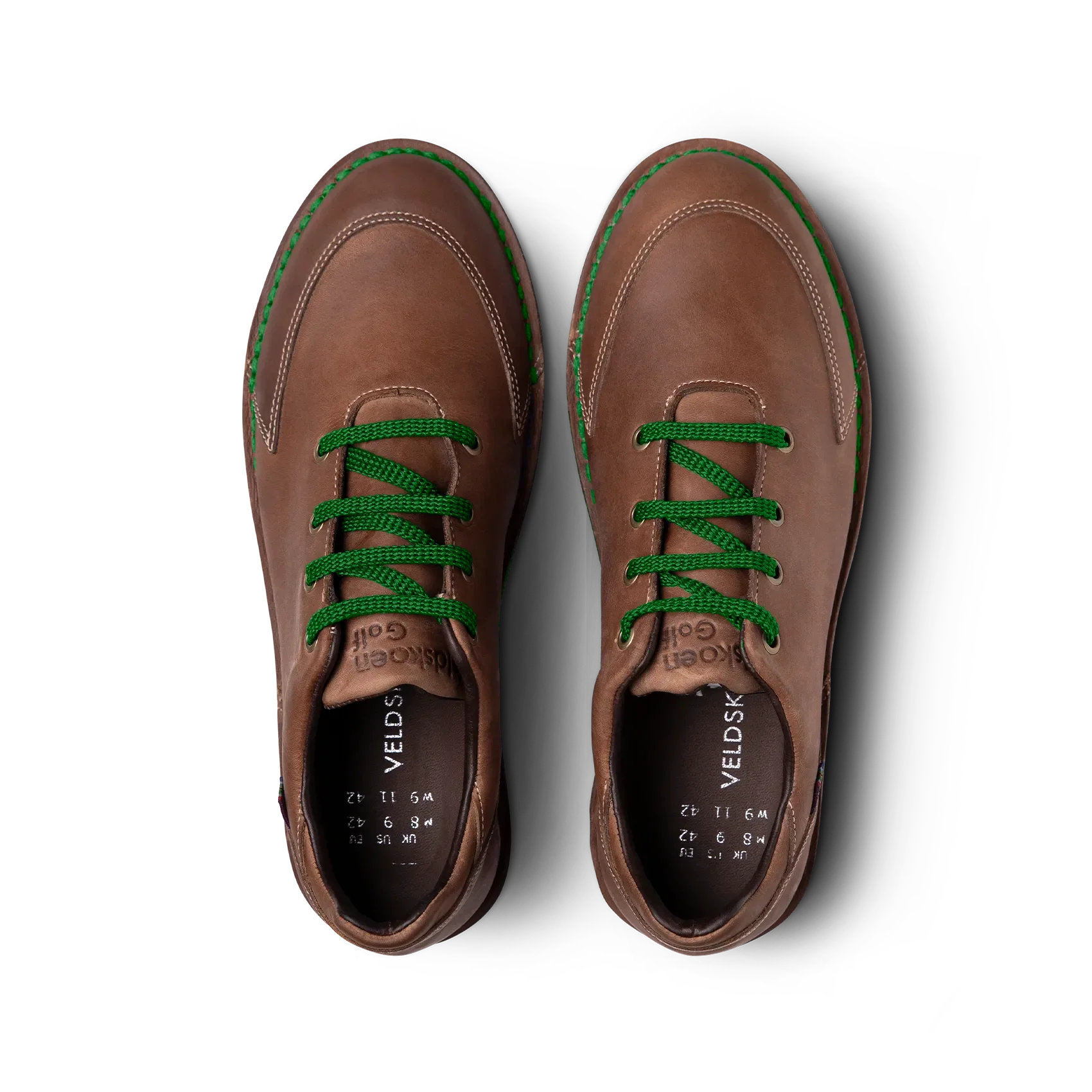 Veldskoen Lowveld Loft Golf Shoes - Comfortable Green Sole Walking Shoes for Men & Women | Perfect for Golf Courses, Casual Wear & Outdoor Activities