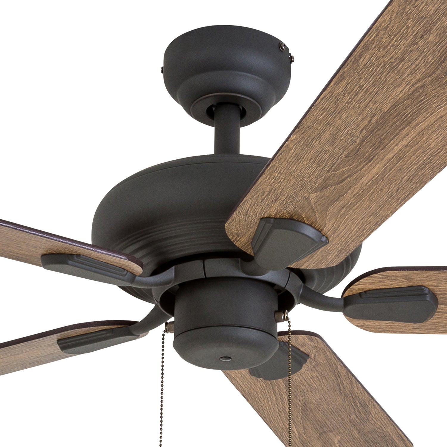42 Inch Russwood Bronze Ceiling Fan with Pull Chain - Perfect for Living Room, Bedroom, and Outdoor Patio Cooling