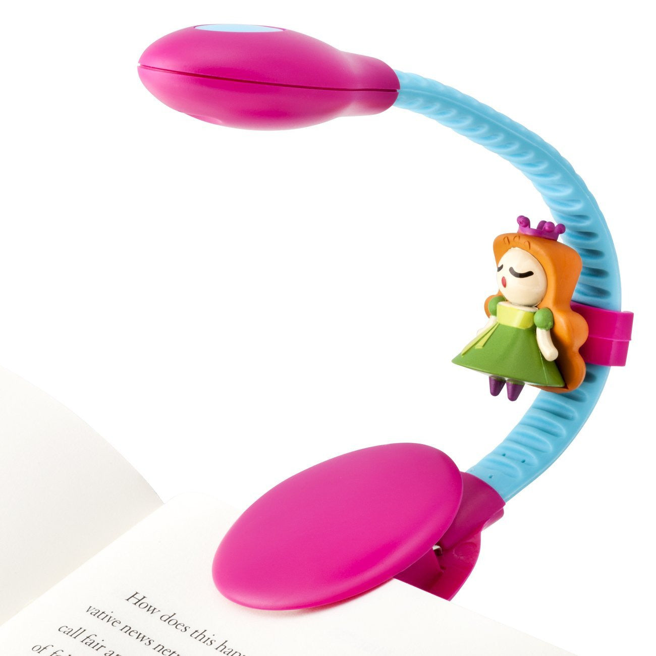 Clip On USB Rechargeable LED Book Light - Adjustable Brightness Reading Lamp for Bed, Study, Travel - French Bull Design for Night Reading & Office Work