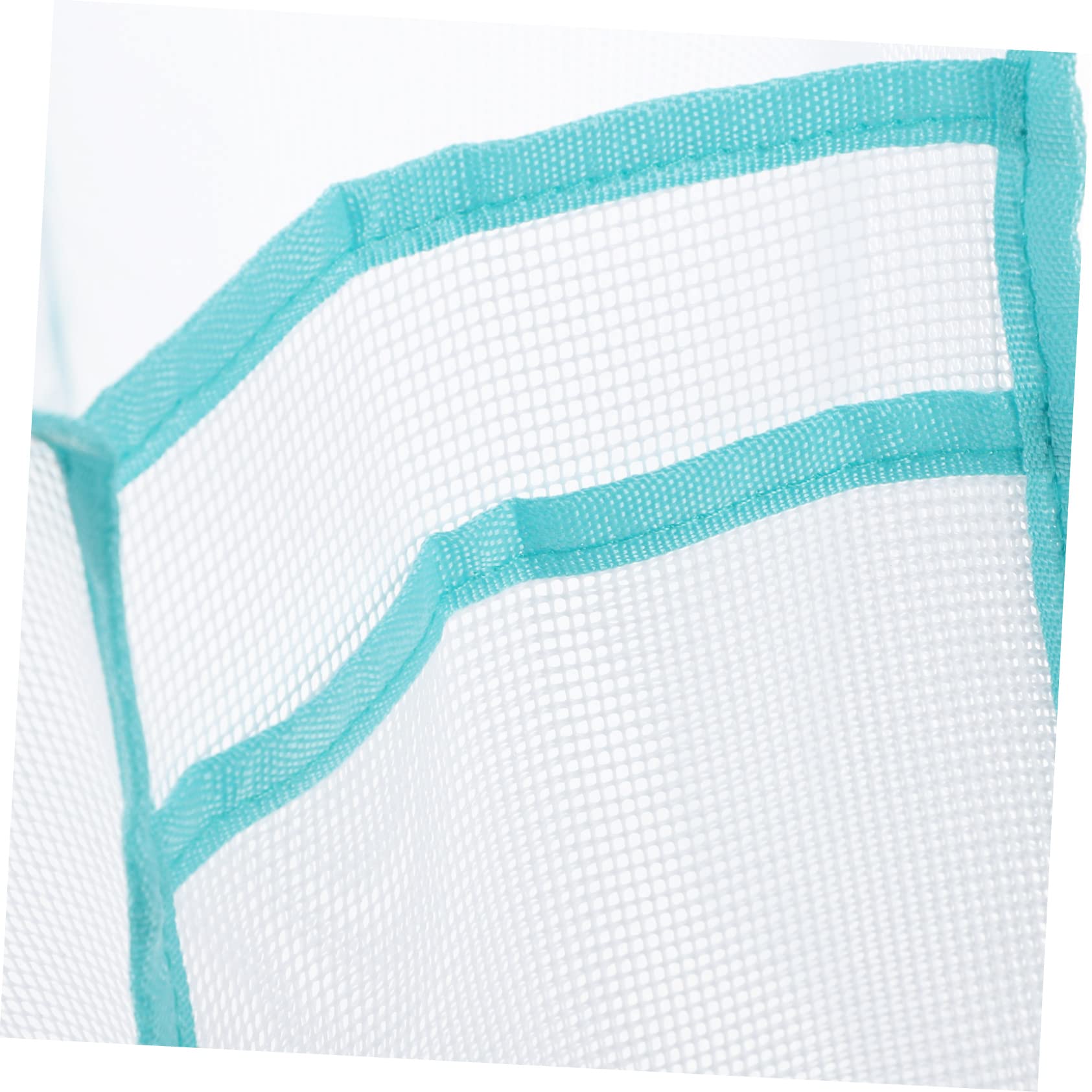 FAVOMOTO 3-Pack Breathable Mesh Bath Toy Organizer Pouch - Portable Waterproof Storage Bag for Baby Bath Toys, Shower Organizer & Tub Toy Holder - Perfect for Bath Time, Pool, Beach & Travel Use
