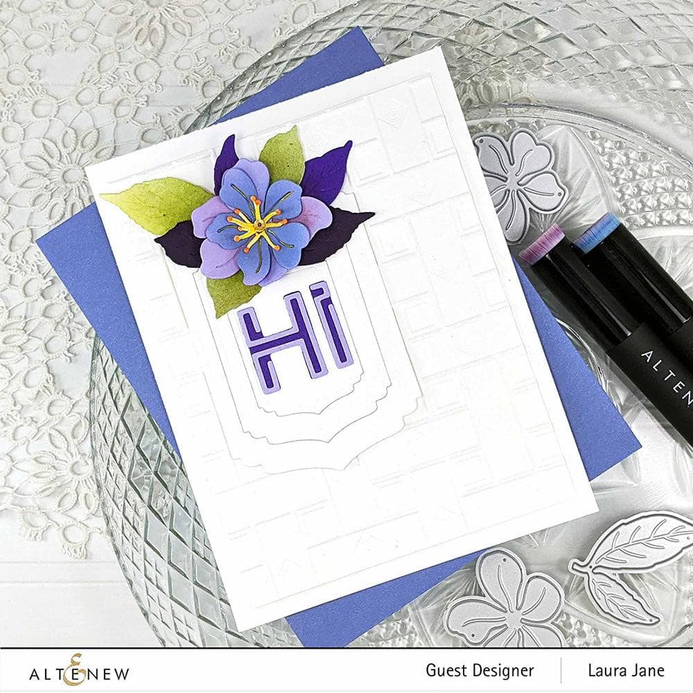 Plum Blossom Layering Die Set for Card Making, Scrapbooking & DIY Crafts - Floral Paper Cutting Dies for Handmade Greeting Cards & Home Decor