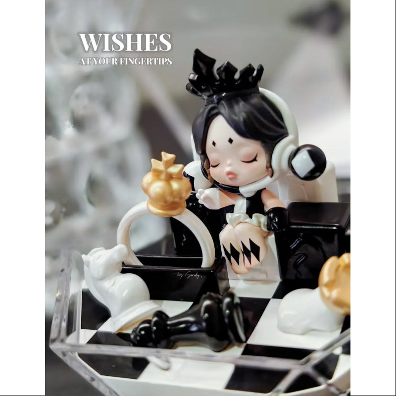 Pop Mart Wishes at Your Fingertips Series Complete Set - Collectible Vinyl Figures for Display & Gifting - Perfect for Home Decor, Office Desk, and Anime Collections