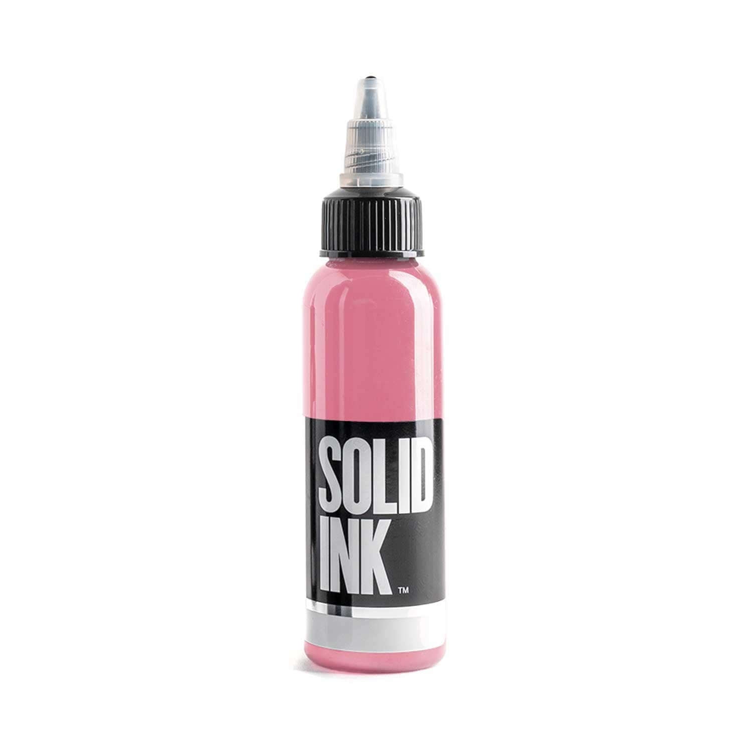 Premium 1 oz. Solid Ink Stamp Pad - Vibrant Pink for Scrapbooking, Card Making & DIY Crafts | Quick-Drying, Non-Smudge Ink for Paper, Fabric & Wood Projects