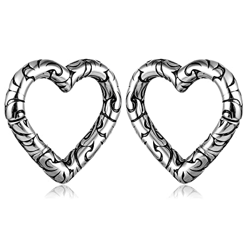 Printed Heart Silver