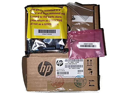 Genuine HP CR647-67030 CR647-67021 SATA HDD Compatible with T790 T795 T1300 Printers - New Sealed Box for Office & Business Printing Solutions