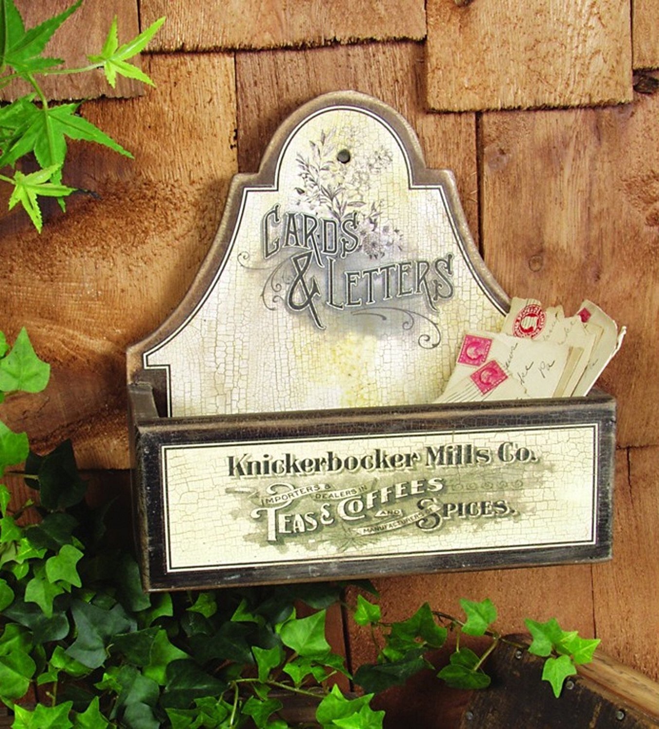 Vintage Metal Letter Box for Home & Office - Ohio Wholesale Retro Advertising Mailbox - Perfect for Farmhouse Decor, Garden Post, and Vintage Style Collectors