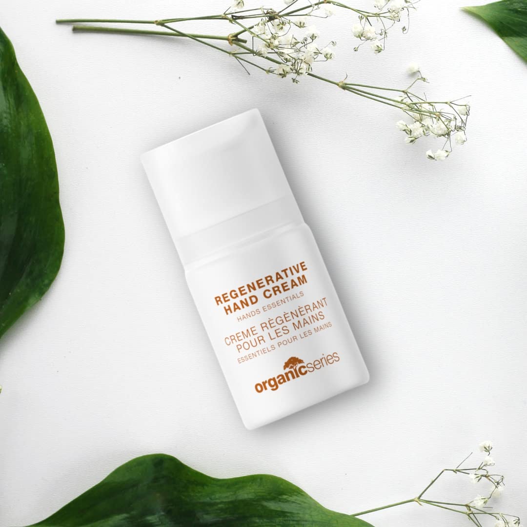 Organic Regenerative Hand Cream 50ml - Natural Vegan Skincare for Dry Hands, Moisturizing & Rejuvenating - Perfect for Daily Hydration & Night Repair