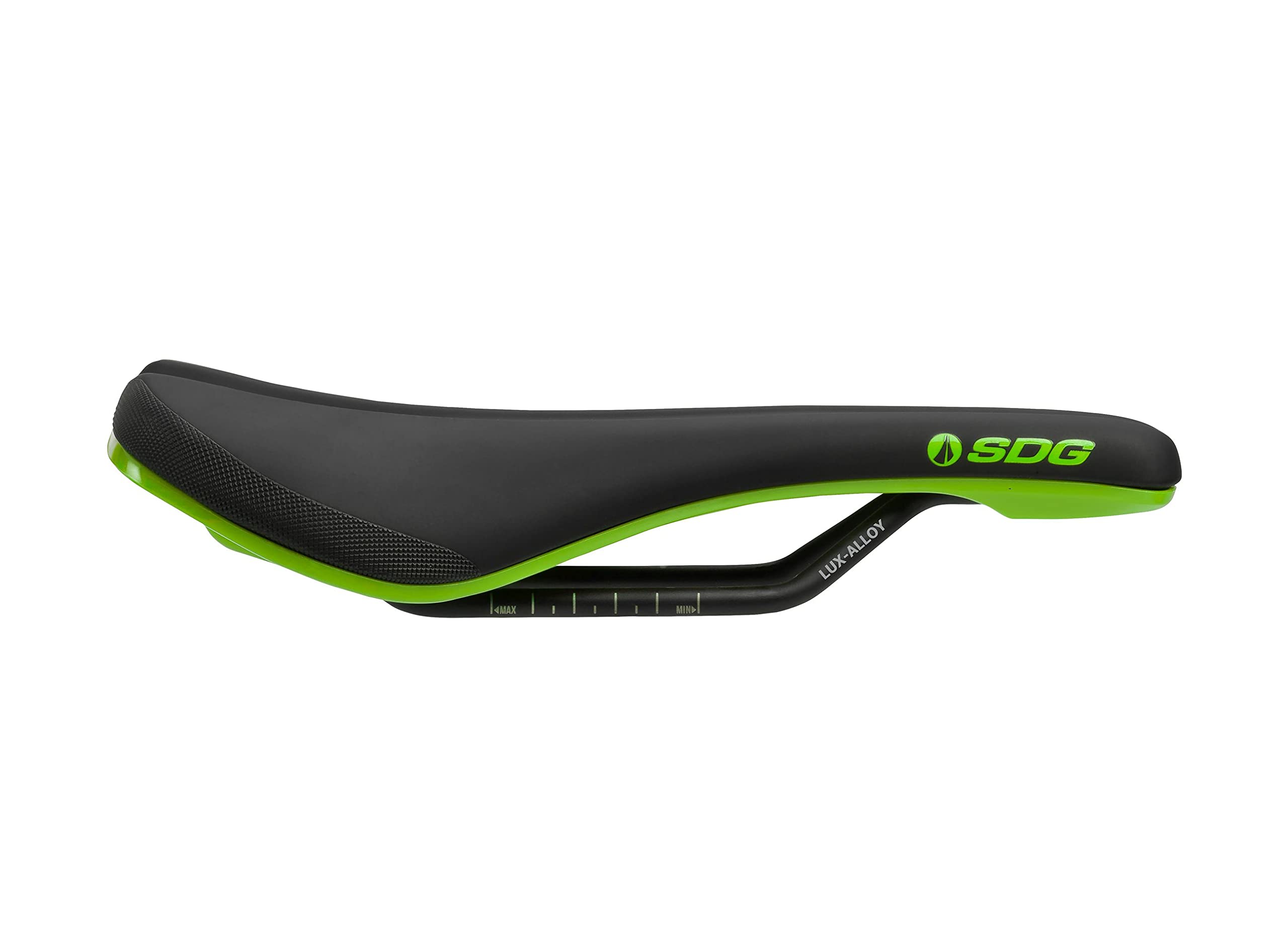 SDG Bel Air 3.0 Lux-Alloy Rail Bike Saddle - Lightweight Comfortable Bicycle Seat for Road & Mountain Bikes - Perfect for Commuting, Touring & Long Distance Cycling
