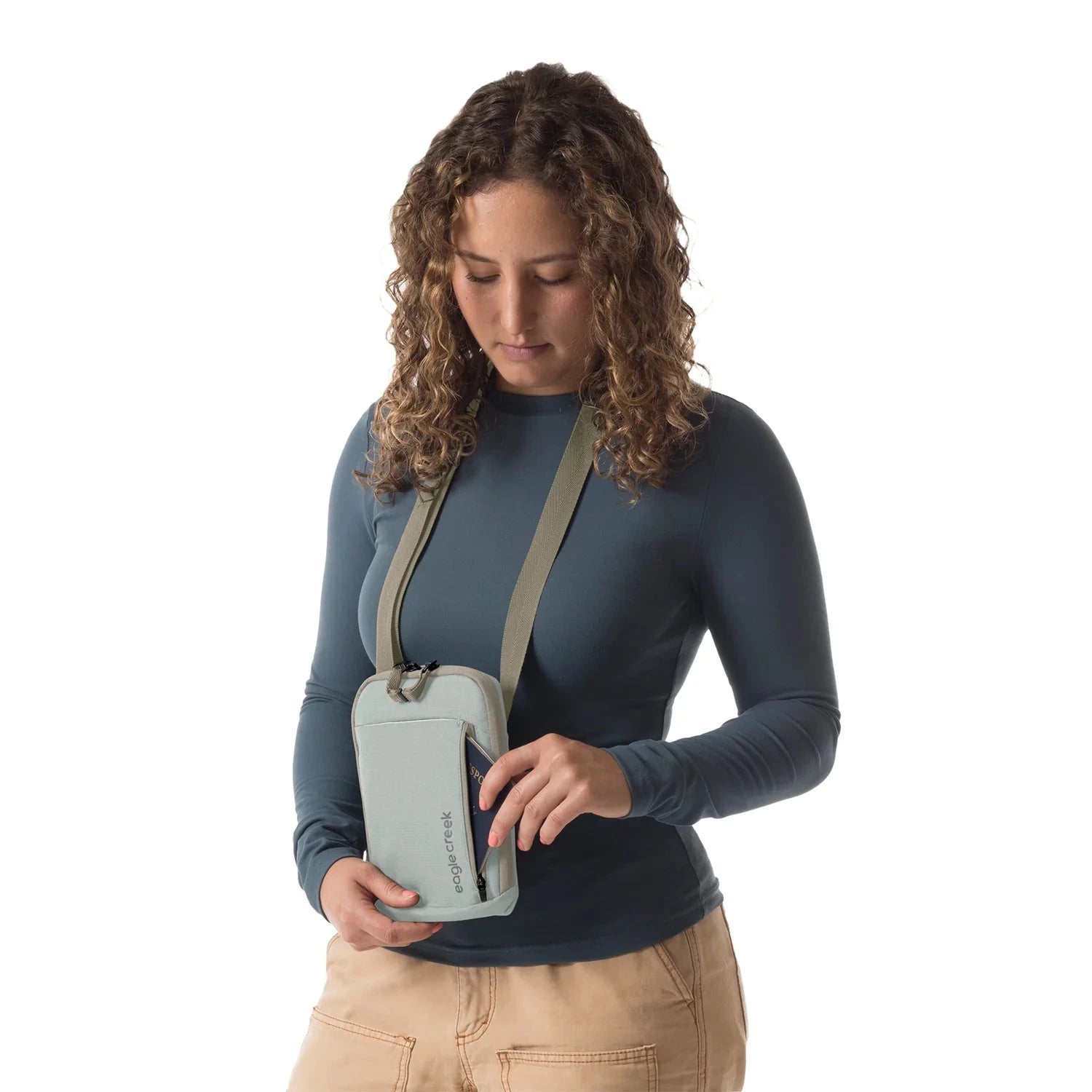 Eagle Creek RFID Blocking Crossbody Bag - Secure Travel & Everyday Anti-Theft Purse for Women & Men - Perfect for Commuting, Shopping & City Exploration