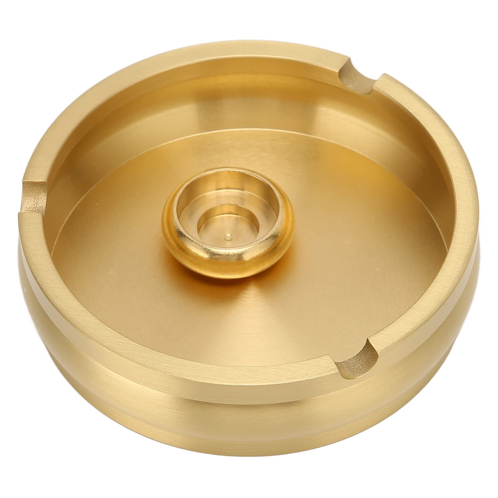Premium Haofy Pure Copper Ashtray - Modern Minimalist Design for Home, Living Room, Coffee Table & Office Use - Perfect for Indoor Smoking Areas, Patios, and Outdoor Gatherings