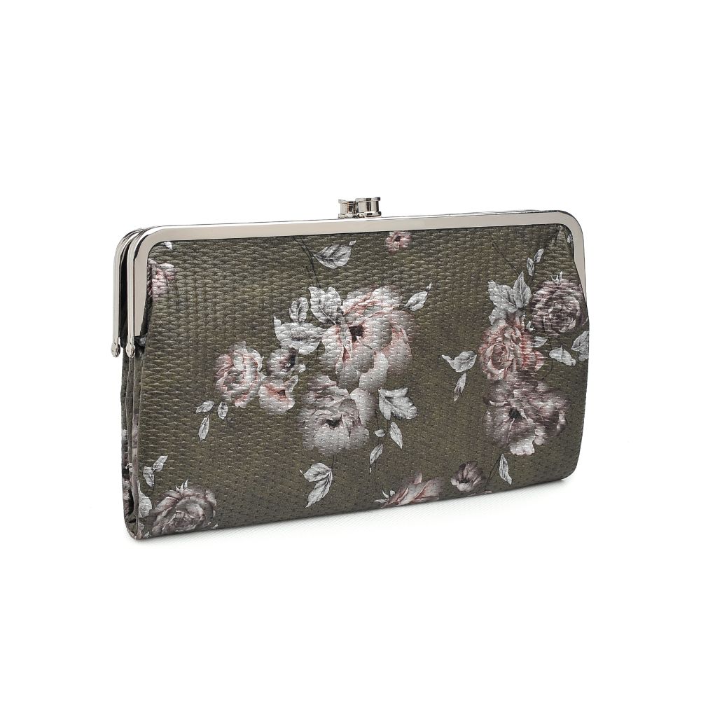 Sandra Floral Wallet for Women - Stylish and Compact RFID Blocking Leather Wallet - Perfect for Everyday Use, Travel, and Gift Giving