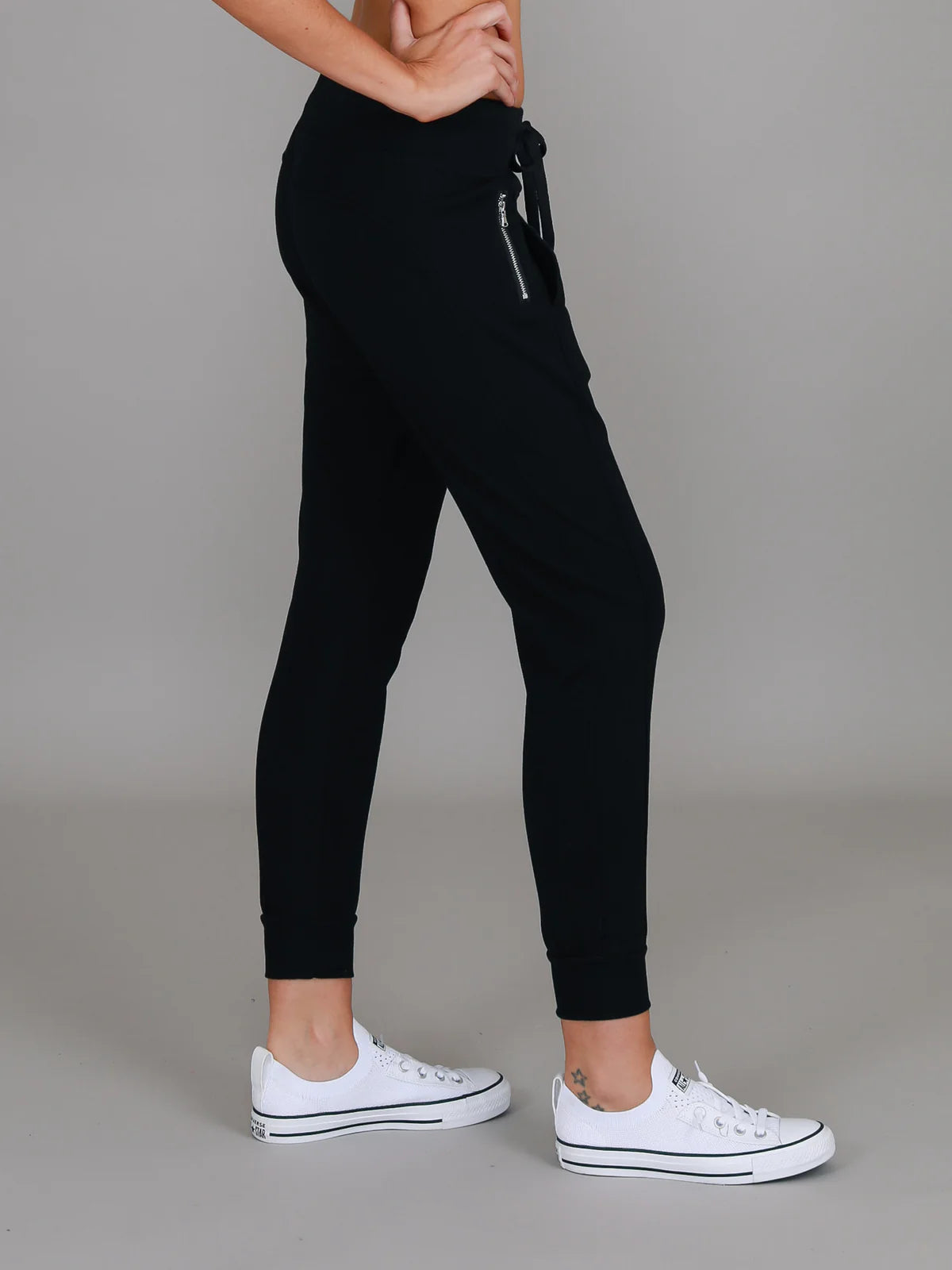 Byron Jogger Pants for Men - Comfortable Black Joggers with Elastic Waistband | Perfect for Running, Gym, Lounge & Casual Wear