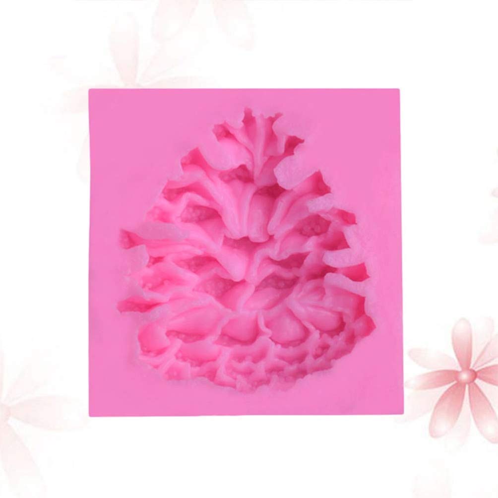 3D Christmas Silicone Candy Molds Set - Pine Cone Fondant & Gelatin Molds for Holiday Baking, DIY Desserts, Cupcake Decorations - Perfect for Christmas Party Treats, Cookie Making, and Festive Dessert Displays