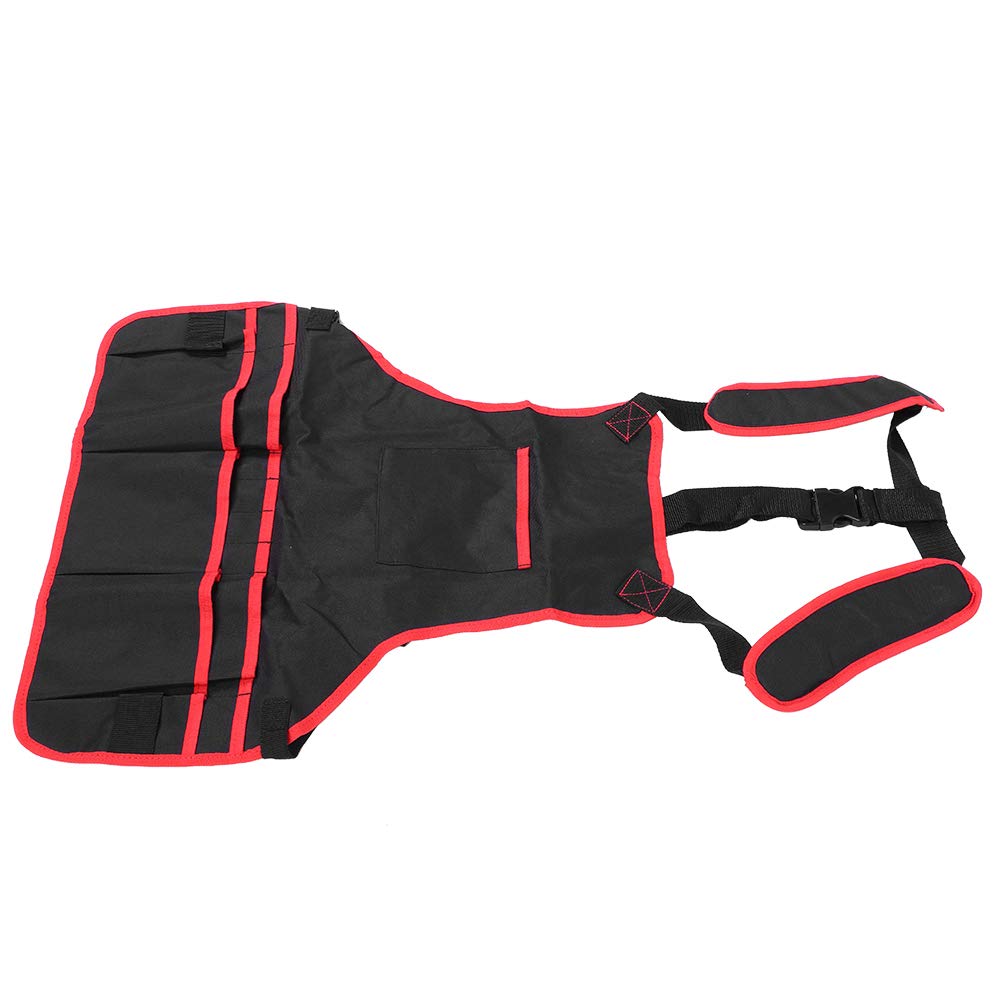 Professional Woodworking & Gardening Apron for Men & Women - Heavy Duty Polyester Tool Apron with Multiple Pockets - Perfect for DIY Projects, Woodworking, Gardening & Outdoor Activities