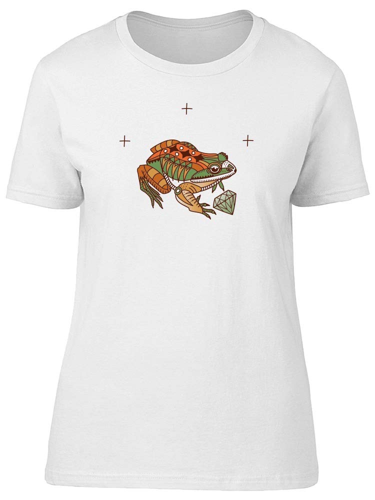Halloween Frog & Diamond Graphic T-Shirt for Men - Fun Costume Party Outfit & Casual Wear