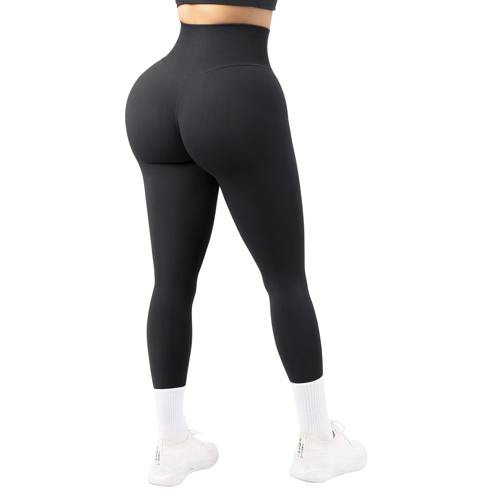 SUUKSESS Women's High Waist Seamless Butt Lifting Leggings - Tummy Control Yoga Pants for Workout, Running & Gym | Comfortable & Stretchy Activewear for Fitness & Daily Wear