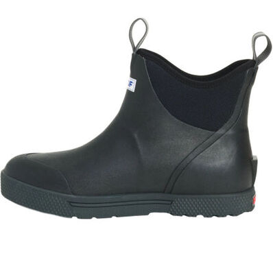 6 Wheelhouse Ankle Deck Boots for Men - Waterproof Work Boots with Slip-Resistant Sole - Perfect for Construction, Hiking & Outdoor Activities