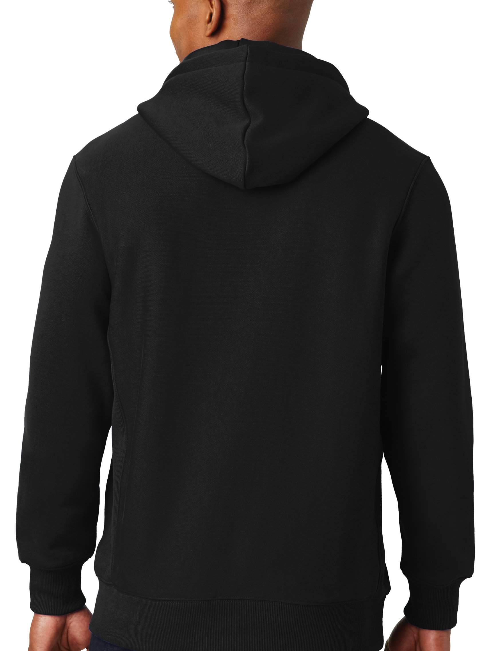 Men's UK Union Jack Super Heavyweight Hoodie - Warm Fleece Pullover for Winter, Casual Streetwear & Outdoor Activities