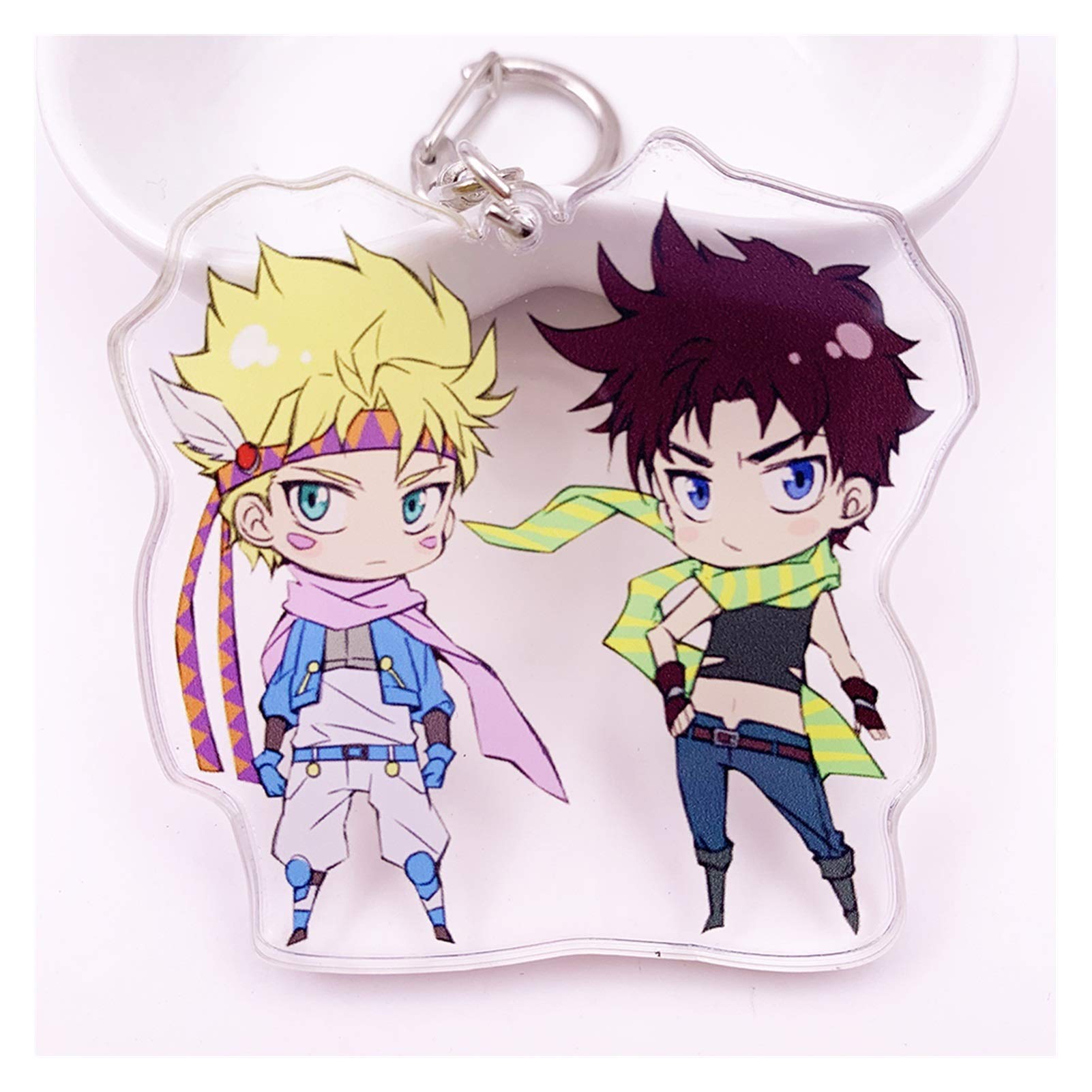 Fuxwlgs Acrylic Keychain - Durable Key Ring with Custom Design (Color: K0018 1) - Perfect Gift for Home, Office, Car Keys & Backpack Accessories