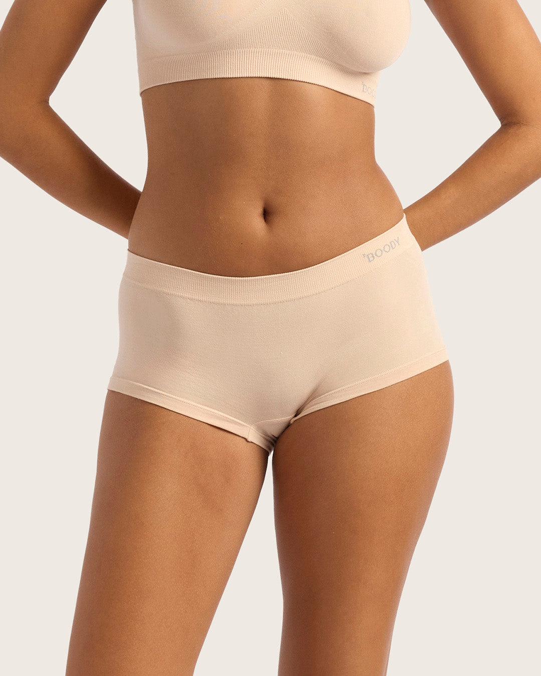 High-Waisted Boyleg Briefs for Women - Soft Cotton Underwear - Comfortable Everyday Wear for Workout, Yoga & Lounge
