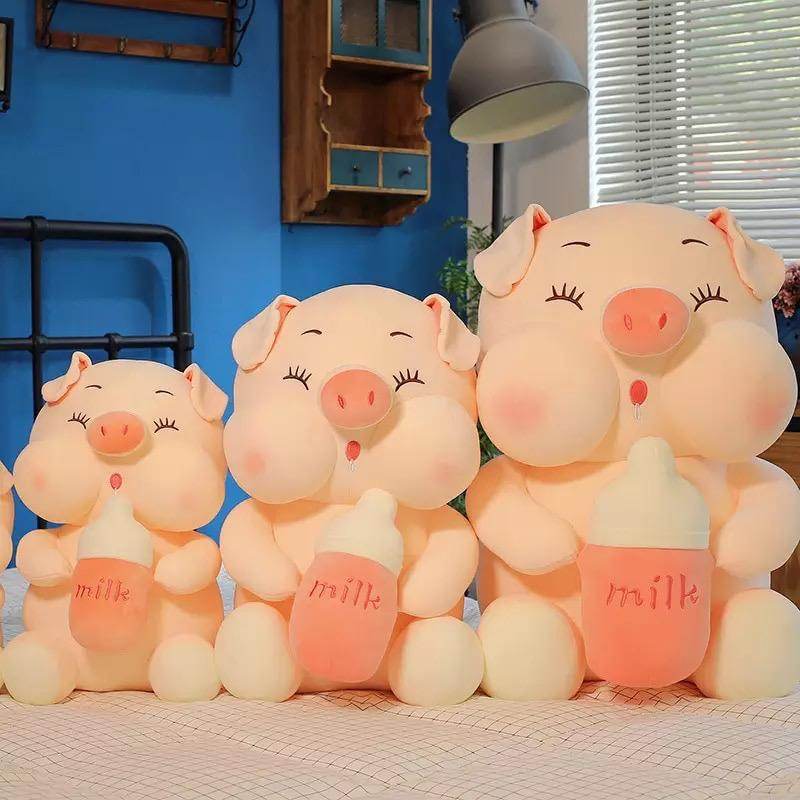 Extra Large Baby Pig Plush Toy - Soft & Cuddly Stuffed Animal for Kids, Nursery Decor, Birthday Gifts (Perfect for Cuddling, Playtime & Nursery Themes)