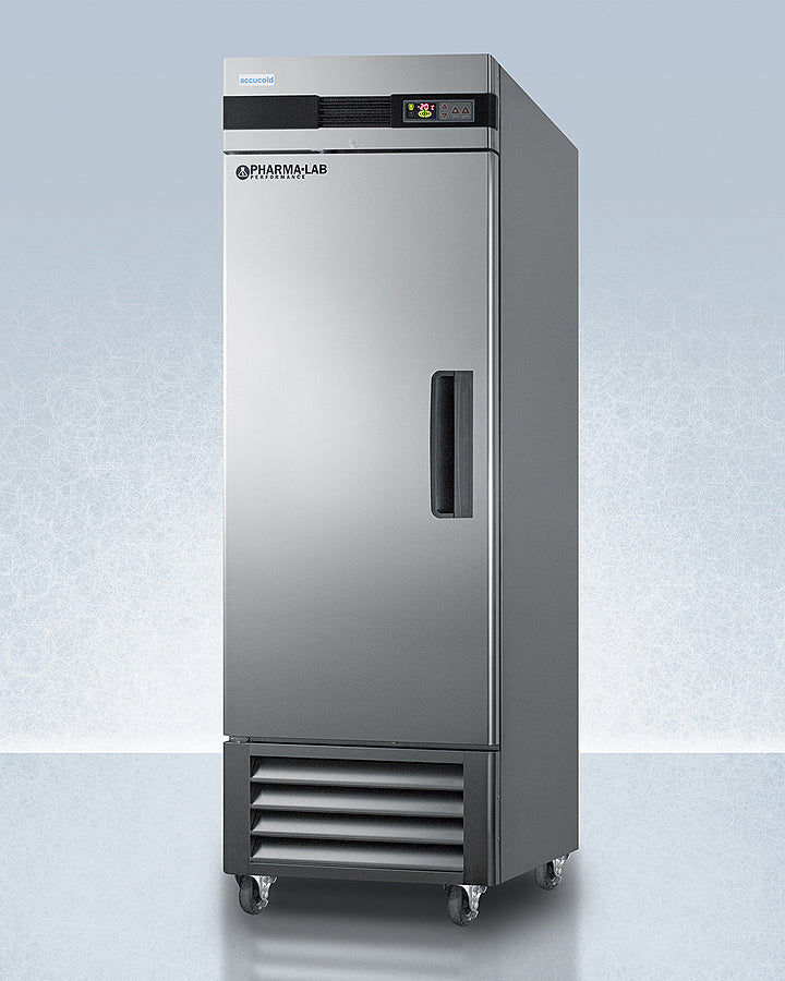 Accucold 23 Cu.Ft. Stainless Steel Upright Pharmacy Freezer - AFS23ML | Perfect for Medical Labs, Pharmacies & Vaccine Storage